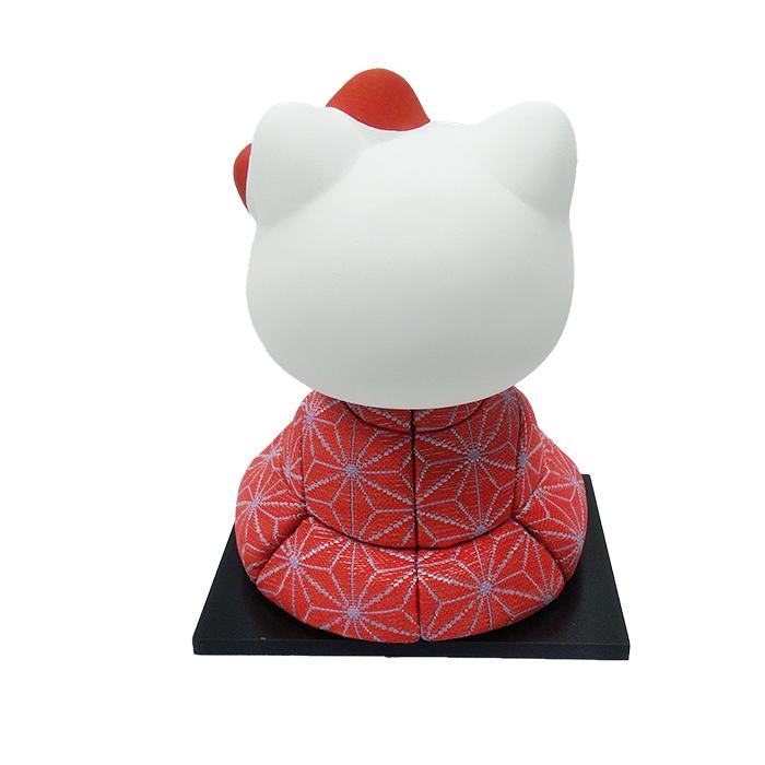 はろぅきてぃ東京 麻の葉 赤 久月 キティ サンリオ 木目込 人形 雛