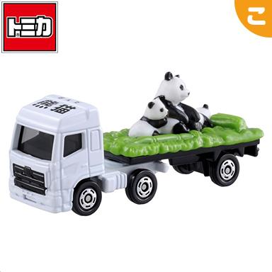 タカラトミー トミカ No.3 動物運搬車 箱 くるま 車 パンダ トラック