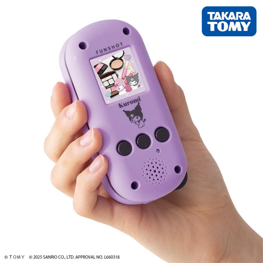 タカラトミー FUNSHOT クロミ カメラ 液晶トイ トイカメラ サンリオ