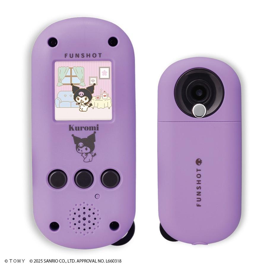 タカラトミー FUNSHOT クロミ カメラ 液晶トイ トイカメラ サンリオ