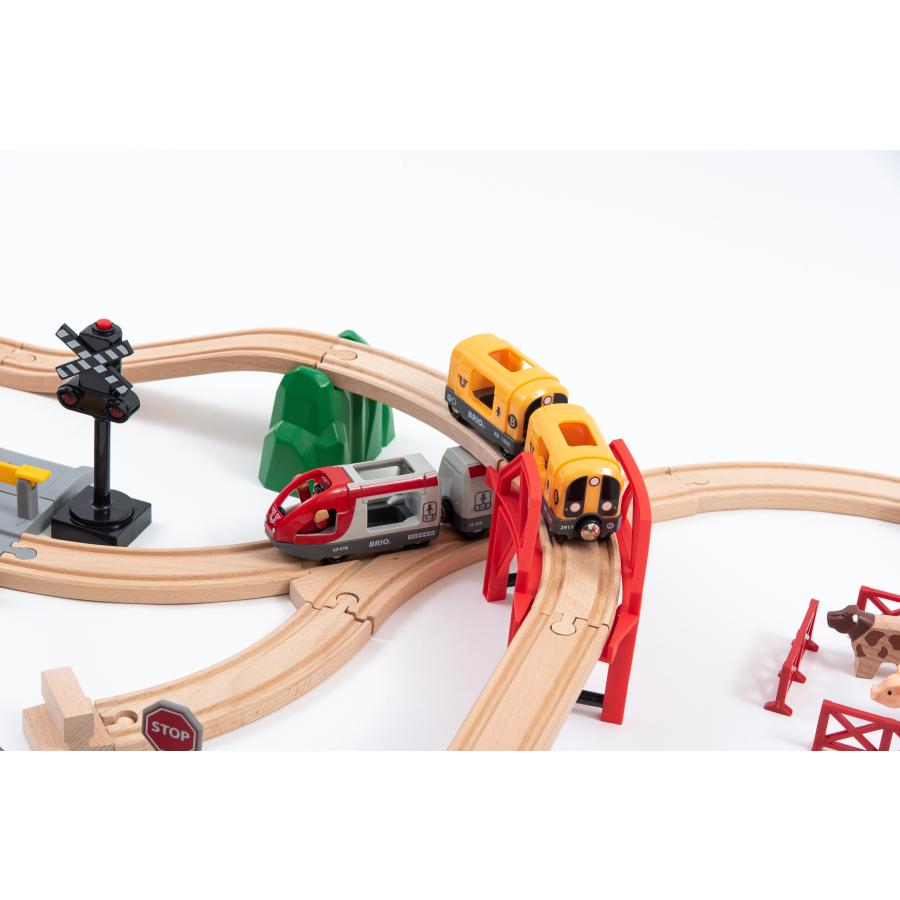 BRIO 2025年 クリスマス限定 レールセット 80000-144 全69ピース 