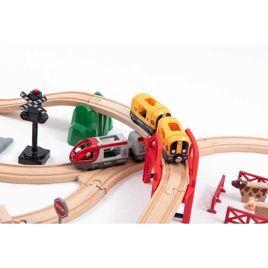 BRIO 2025年 クリスマス限定 レールセット 80000-144 全69ピース 