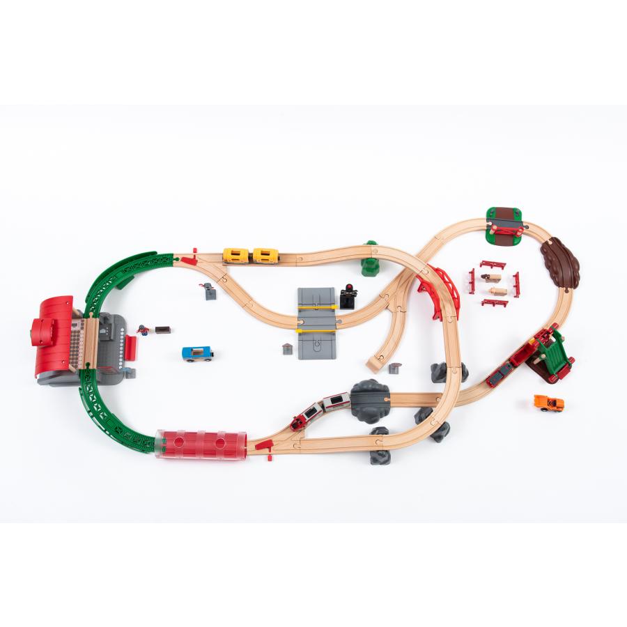 BRIO 2025年 クリスマス限定 レールセット 80000-144 全69ピース 
