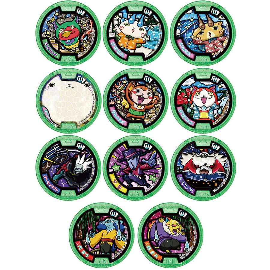 6パックセット 妖怪メダルU stage2 〜銀幕デビュー 5つのうたの物語だ