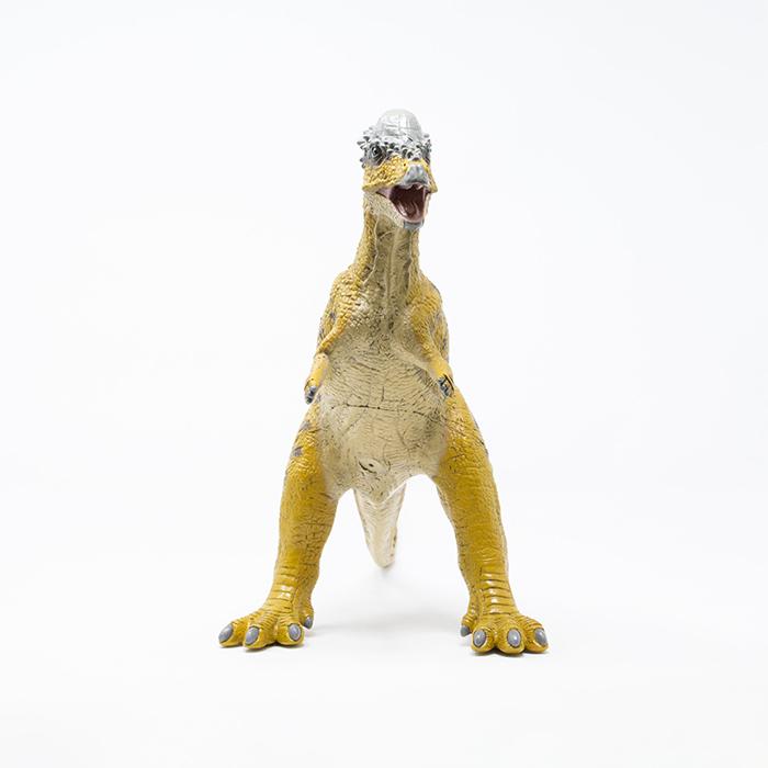 フェバリット パキケファロサウルス ビニールモデル フィギア 恐竜 生物 フィギュア ソフビ ギフト インテリア｜kogumastore｜02