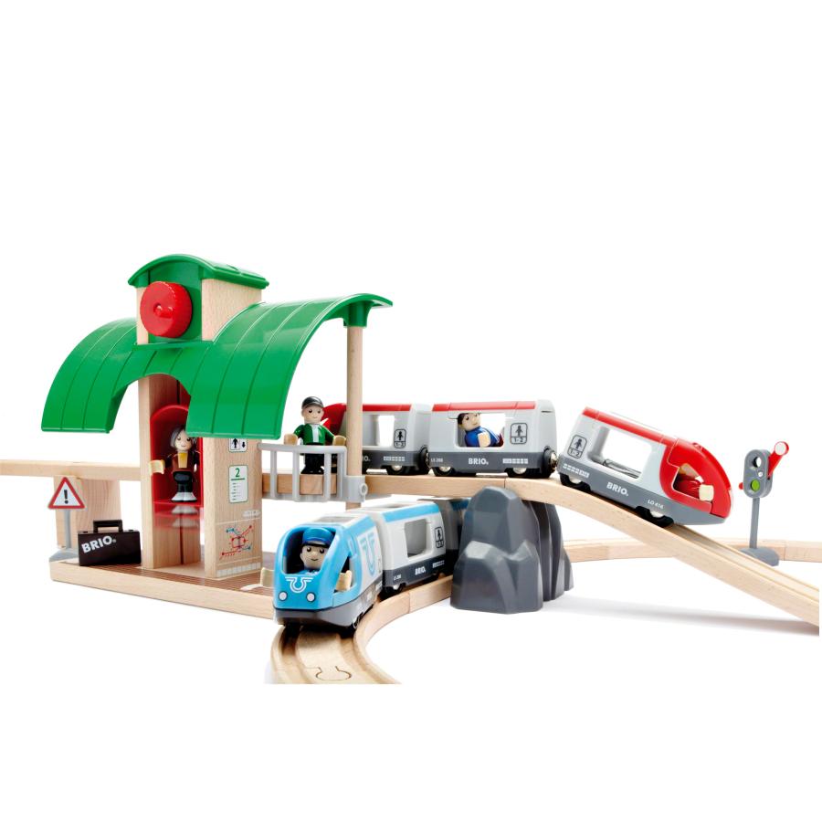 BRIO ブリオ トラベルレールセット 木のおもちゃ 電車 でんしゃ 乗り物