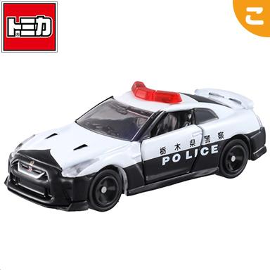 トミカ　日産GT-R 栃木県警察　POLICE ジャンク品 タカラトミー トミカ No.105 日産 GT-R パトロールカー 箱 パトカー