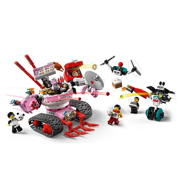 レゴ LEGO モンキーキッド ピグシーのラーメンタンク 80026 おもちゃ 玩具 知育玩具 ブロック｜kogumastore｜02