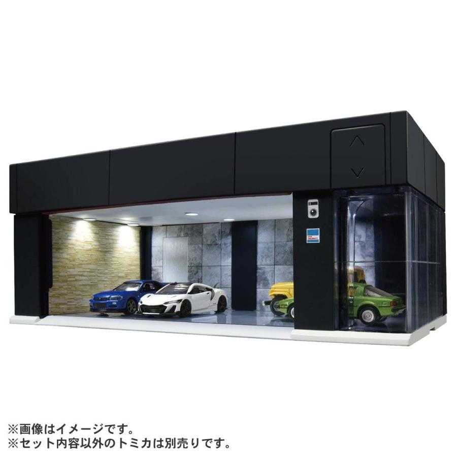 タカラトミー トミカプレミアム tomica GARAGE PREMIUM BLACK Edition