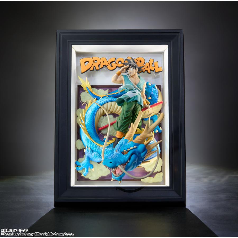 Tamashii Art 『ドラゴンボール』 孫悟空＆龍 塗装済み完成品 
