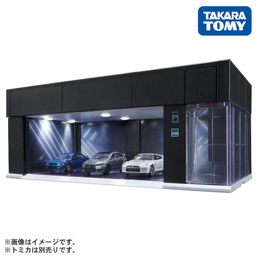 タカラトミー トミカプレミアム tomica GARAGE PREMIUM BLACK Standard