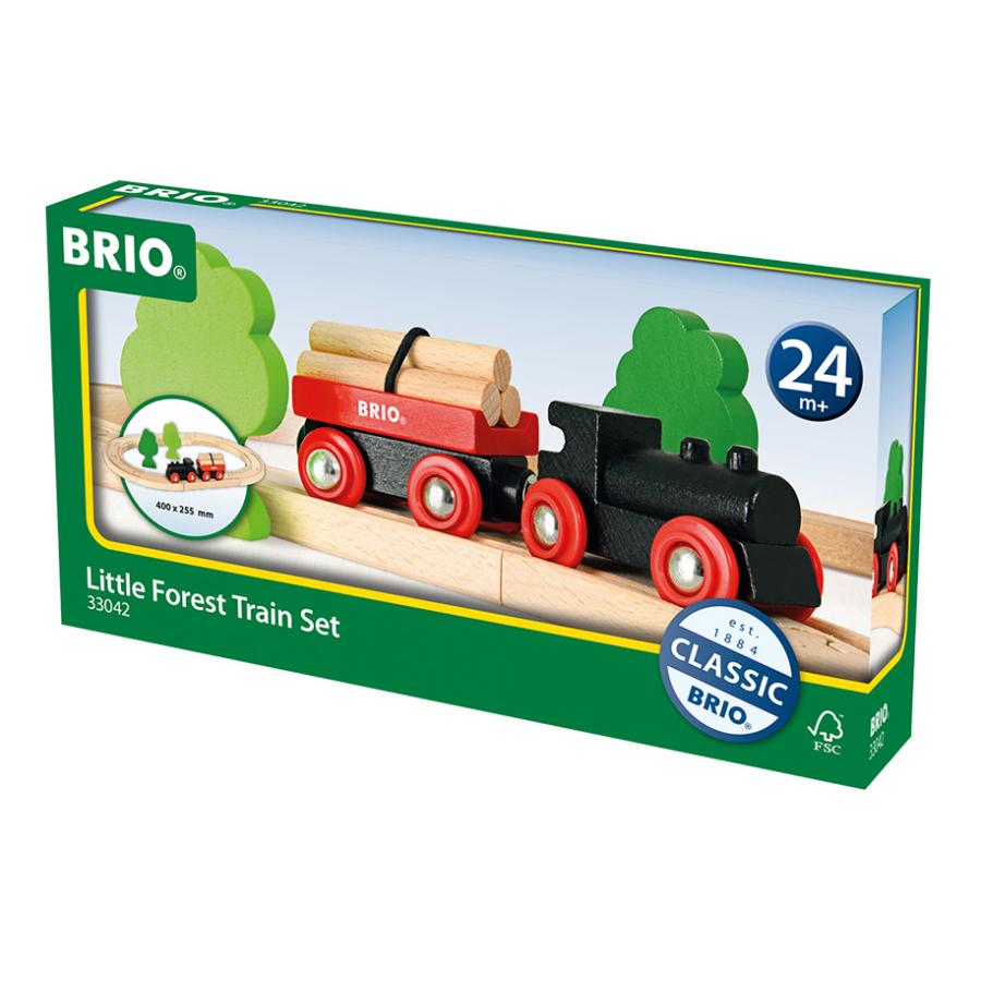 BRIO ブリオ レールウェイ 小さな森の基本レールセット 木のおもちゃ 電車 でんしゃ 乗り物 木製 レール 線路 木 おもちゃ 知育玩具 子供  こども