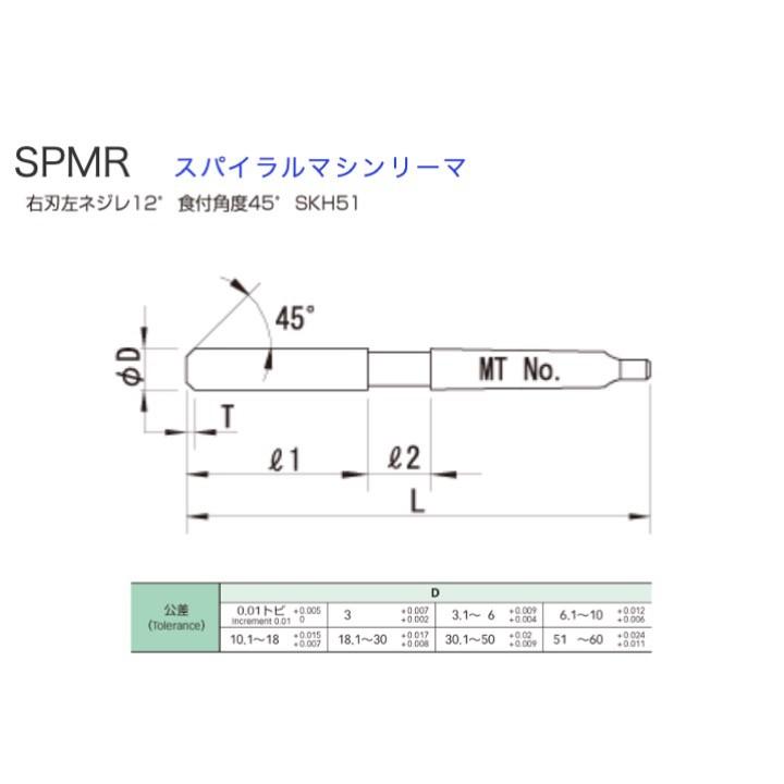 4年保証』 【定形外可】 栄工舎 SPMR 9.6 スパイラルマシンリーマ SKH51 - cms.verygoodlight.com
