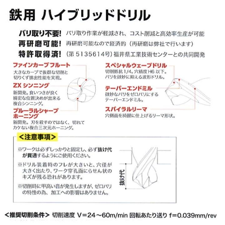 送料無料】ギケン HFZ 10.5 ゼロバリ（鉄用） GK-HFZ 1050