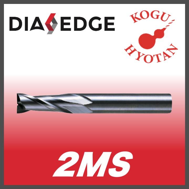定形外可】三菱 2MS 16 2枚刃汎用エンドミル（M） 2MSD1600 : 工具の 