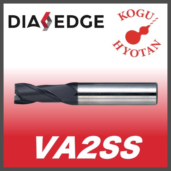 定形外可】三菱 VA2SS 3 2枚刃バイオレットエンドミル（S） VA2SSD0300 