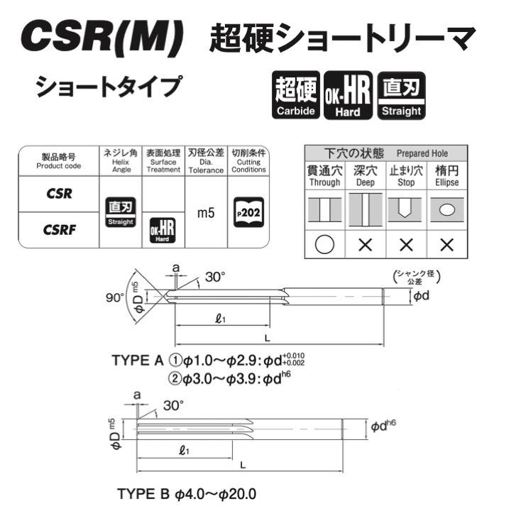 完売】 岡崎精工 【定形外可】 CSR CSR-014 ノンコート 超硬ショートリーマ 1.4 リーマー - panchtattvavastu.com 完売】 岡崎精工 【定形外可】 CSR CSR-014 ノンコート 超硬ショートリーマ 1.4 リーマー - panchtattvavastu.com