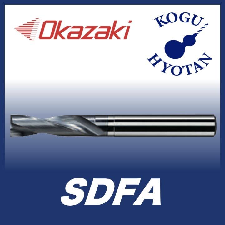 【定形外可】 岡崎精工 SDFA 11.9 超硬フラットドリル SDFA119 :KH OKAZAKI SDFA 119:工具のひょうたん