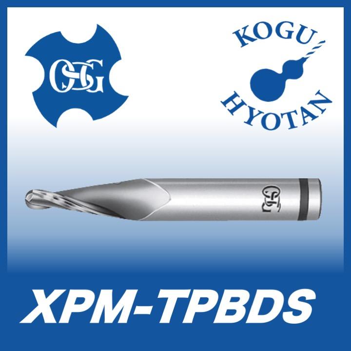 オーエスジー XPMTPBDS【送料無料】OSG XPM-TPBDS R3x7° ハイスエンドミル XPM2刃 ショート