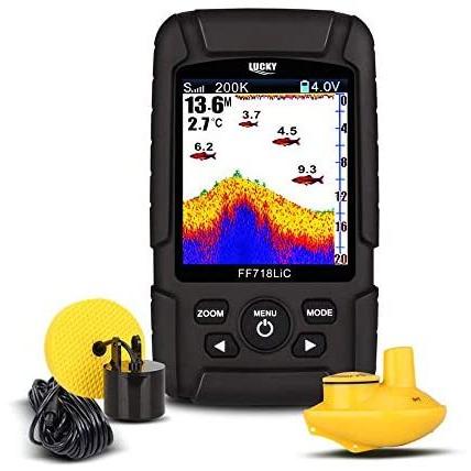 季節のおすすめ商品 防水 魚群探知機 ポータブル 有線2in1 ワイヤレス 魚群探知機 Luckylaker 魚探 218cs バス ワカサギ魚探 ぎょたん探知機 魚群探知機 Asecuador Com