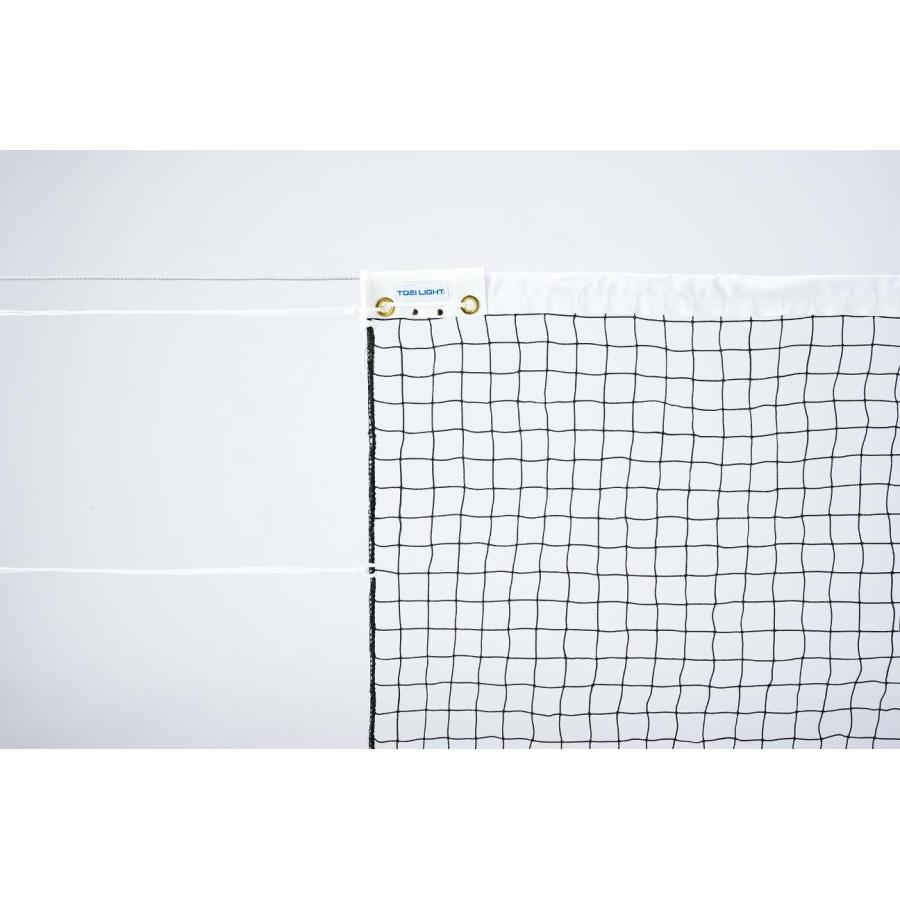 TOEI LIGHT （トーエイライト） テニス 器具・備品 ソフトテニスネット 【ブラック】 B-4159 ネット テニスネット メンズ・レディース 男性用・女性用 ブラック 黒 2025 3 {SK} TOEI LIGHT（トーエイライト） ソフトテニスネット TOEI LIGHT B4159