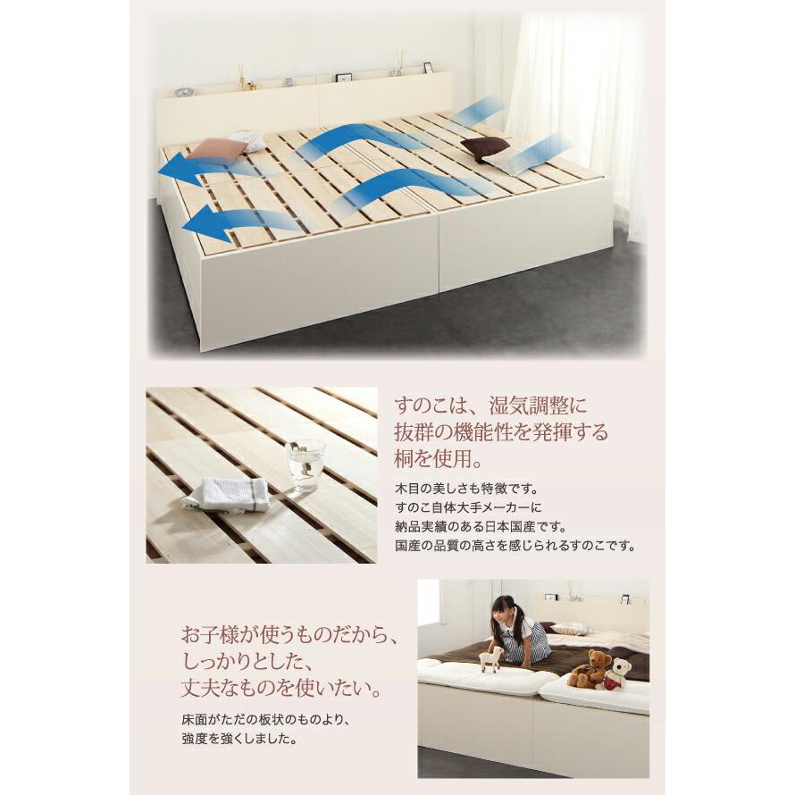 収納付きベッド シングルベッド セミダブルベッド 収納 収納ベッド 大容量 収納ボックス 布団 敷き布団_8