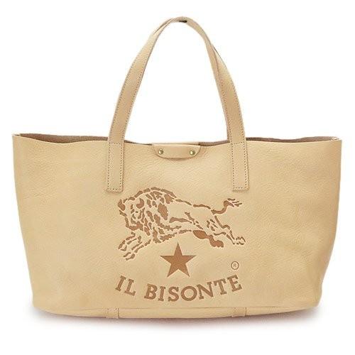 【正規品！新品未使用】イルビゾンテ　IL BISONTE トートバッグ 赤 本革 IL BISONTE [正規品]イルビゾンテ トートバッグ 送料無料 バッグ