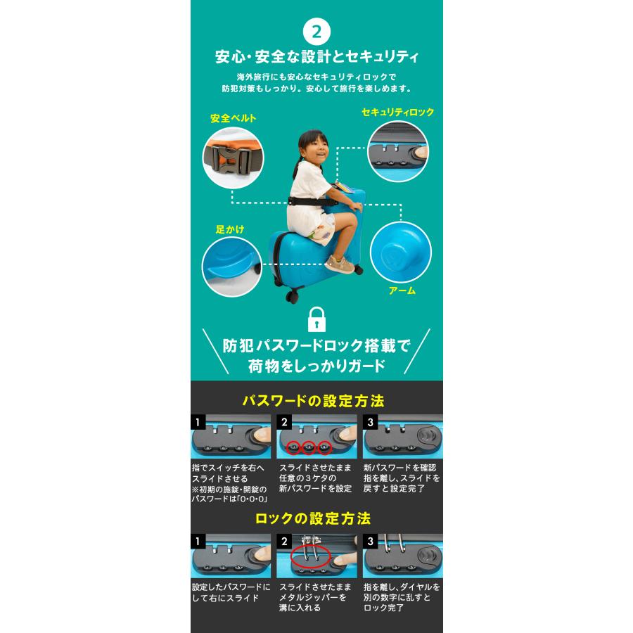 スーツケース 子供 Mサイズ クッション タイプ 用 乗れる 座れる 大型