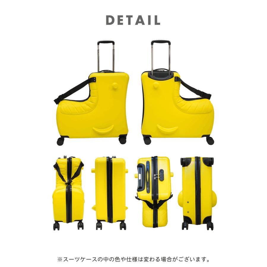 乗れるスーツケース　イエロー　クッション付き 楽天市場】【9/5(金)20〜24時限定P最大48倍！楽天スーパーSALE