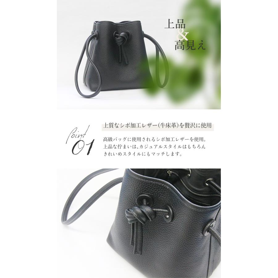 allecore 2way ドローストリング バッグ 巾着バッグ ハンドバッグ 