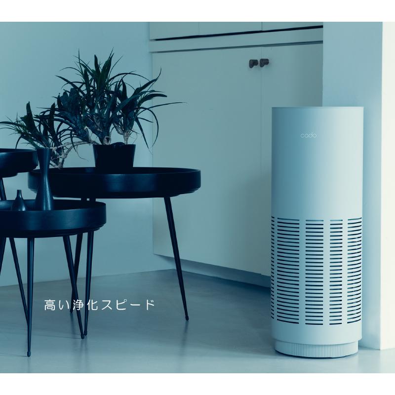 cado（カドー） 空気清浄機 日本正規品 LEAF 320i クールグレー 〜42
