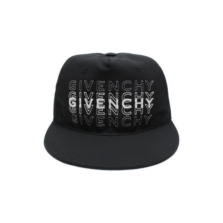 GIVENCHY [正規品]送料無料 ジバンシィ ブラック キャップ 帽子 