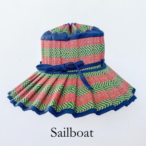 [正規品]Lorna Murray Apparel ローナ マーレイ 帽子 麦わら帽子 ストローハット Child Island Capri Hat アイランド カプリ ハット M キッズ 子供 ハンドメイドの画像