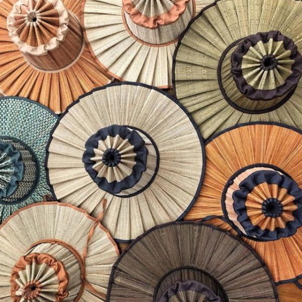 [正規品]Lorna Murray Apparel ローナ マーレイ 帽子 麦わら帽子 ストローハット Child Island Capri Hat アイランド カプリ ハット M キッズ 子供 ハンドメイドの画像