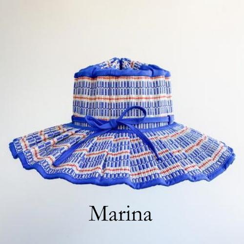 [正規品]Lorna Murray Apparel ローナ マーレイ 帽子 麦わら帽子 ストローハット Child Island Capri Hat アイランド カプリ ハット M キッズ 子供 ハンドメイドの画像