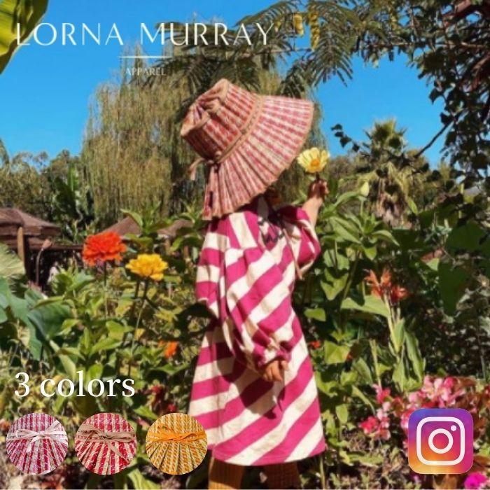 サイズや [正規品]Lorna Murray Apparel ローナ マーレイ 帽子 麦わら