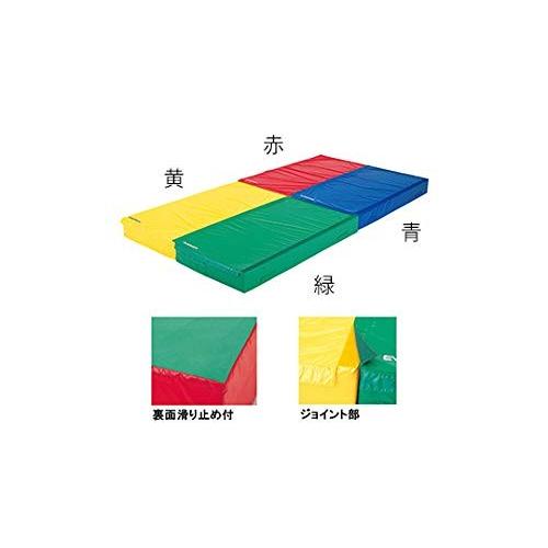 エバニュー EVERNEW 屋内抗菌連結すべり止カラーマット 青 送料無料