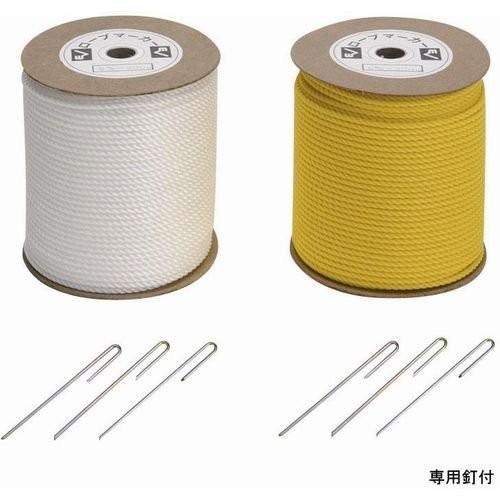 EVERNEW - エバニュー 大地 索条目じるし6×200 貨物輸送無料 EKA183 黄 体育器具、用品-その他体育器具-スポーツ