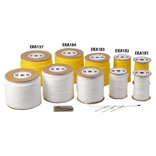 EVERNEW（エバニュー） ロープ マーカー 6x300 長さ300m×直径0.6cm 黄