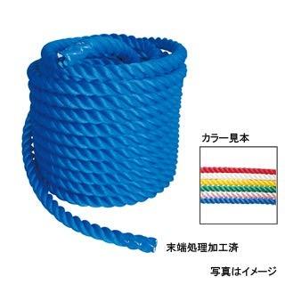 エバニュー EVERNEW カラー綱引ロープ36mm 緑 送料無料 EKA422-500