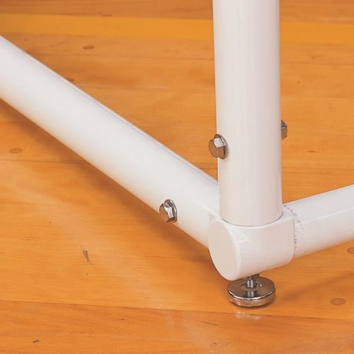 EVERNEW（エバニュー） ハンド ゴール アルミ 検定 高さ200×幅300cm 白