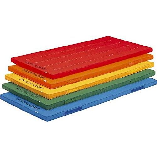 【法人限定】 EVERNEW エバニュー EKM016 700 エコ・カラーコンビマット滑止付90×180×5 青 メーカー直送 EVERNEW（エバニュー） エコ・カラーコンビマットすべり止付 90×180