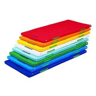 エバニュー EVERNEW 防ダニ カラー ペット マット すべり止付 幅120×長さ240×厚さ5cm 白 ホワイト 体操 体育 運動 体育館 学校 送料無料 EKM082