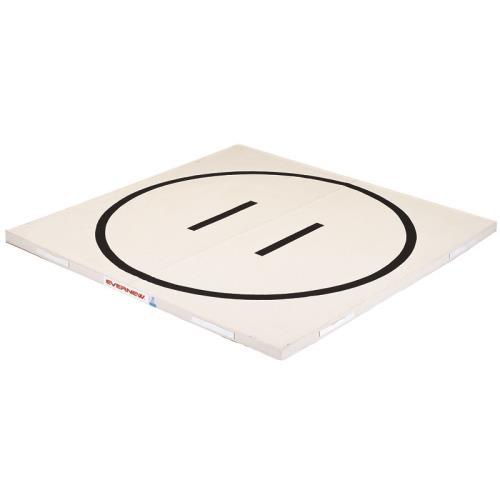 EVERNEW（エバニュー） 抗菌 土俵 マット すべり止付 300×300×5cm 相撲