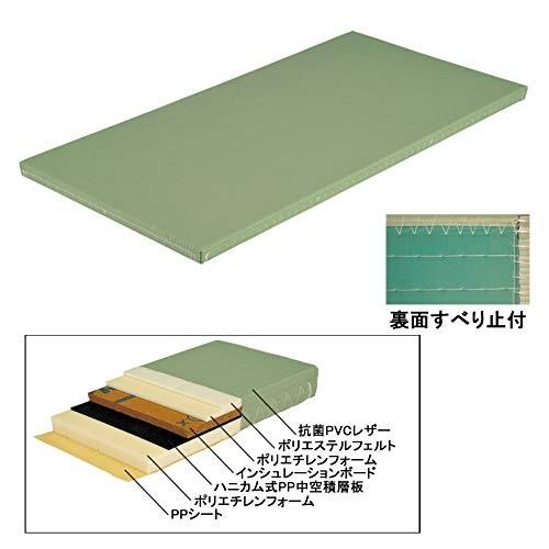 【法人限定】 EVERNEW エバニュー EKR005 527 2関西 柔道用畳ソフト滑止付 ワサビグリーン メーカー直送 EVERNEW（エバニュー） 柔道用畳 ソフト すべり止付 関東 88×176×6cm