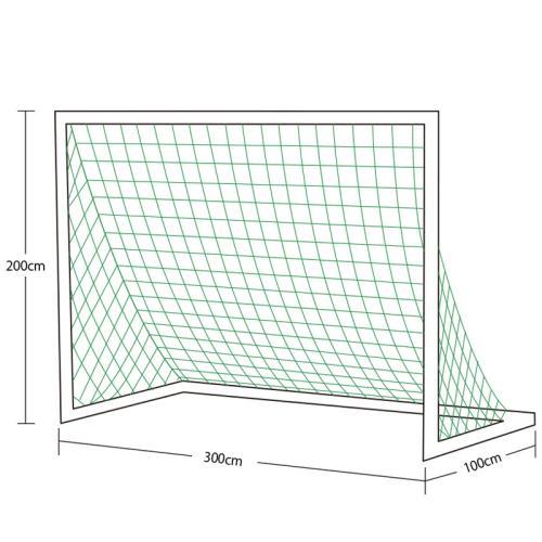 EVERNEW（エバニュー） 体育用品 サッカー フットサル ネット ゴール リング ミニサッカーゴールネットM102 【グリーン】 EKU030 緑 ミドリ 21 {SK} EVERNEW（エバニュー） ミニ サッカー ゴール ネット M102 幅300×高さ