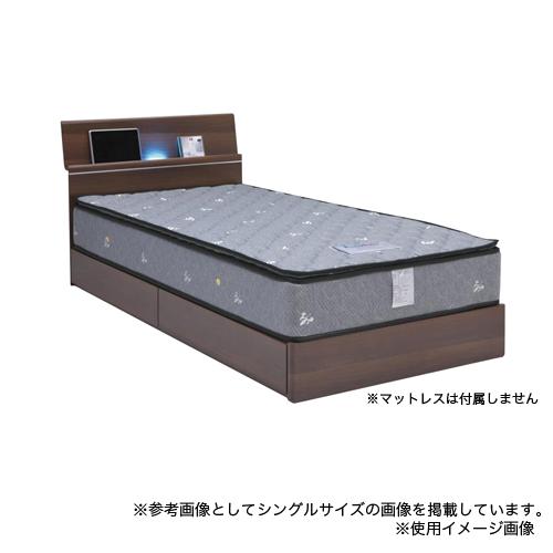 送料無料 グレイス ダブル ベッド フレーム 幅140×長さ204×高さ81cm 