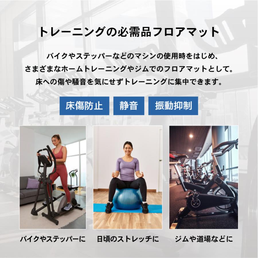 【お値下げ!】エアロバイク&マット kohakushop_gs370-mat