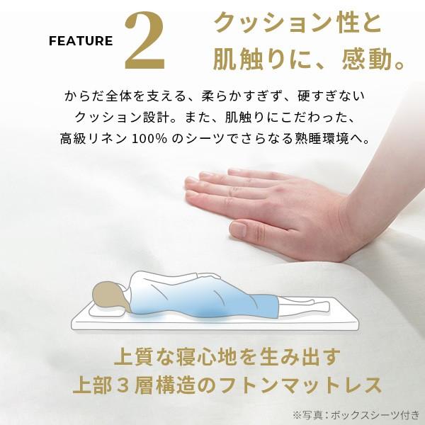 敷き布団 敷布団 ダブル フトンマットレスという、睡眠革命。 karari PREMIUM カラリプレミアム ダブル D 送料無料_10