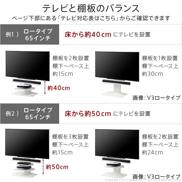 WALLインテリアテレビスタンドV2・V3・V5・S1対応 サウンドバー棚板 Lサイズ 幅118cm スチール WALLオプションスピーカー用 シアターバー用 EQUALS イコールズ｜kohakushop｜11